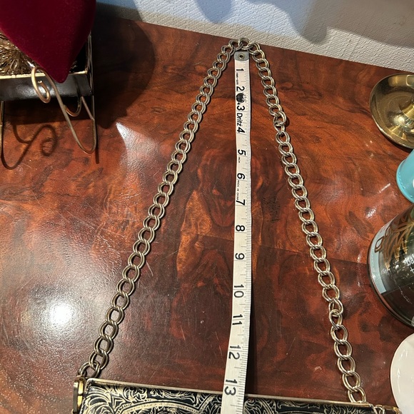 Vintage Italian Peruzzi Leather Handbag - Picture 8 of 9